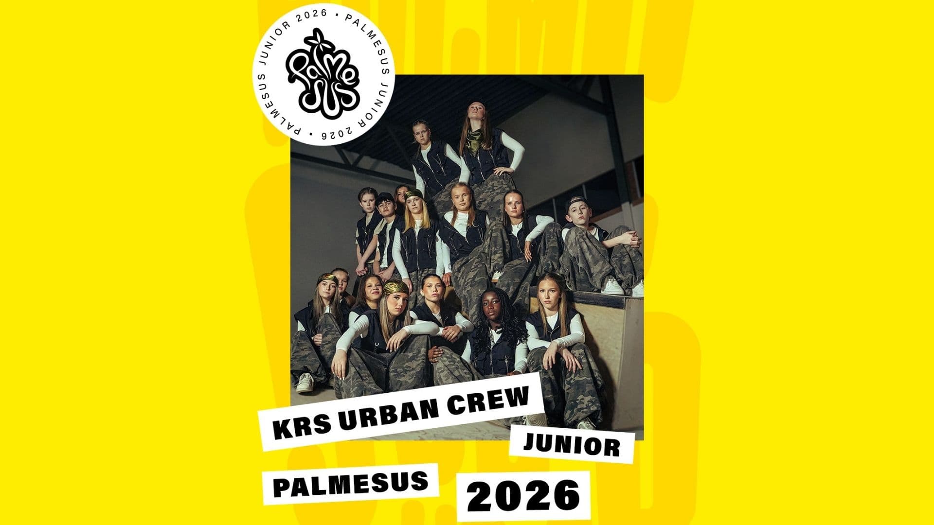 Krs Urban Crew til hovedscenen på Palmesus Junior